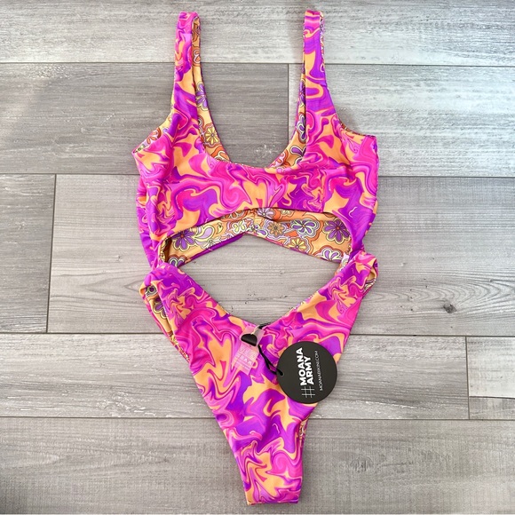 Moana Bikini Lava Cake One Piece Swimsuit - Picture 10 of 11